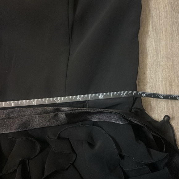 White House Black Market ruffle cocktail dress - Picture 4 of 6